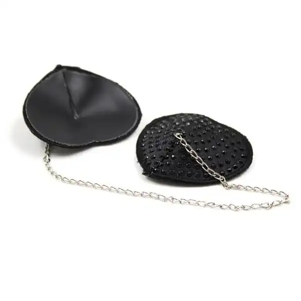 1 Pair Sexy Heart Shape Chain Nipple Cover Women Breast Wear Stickers - Product Gallery View 4 | act wellness