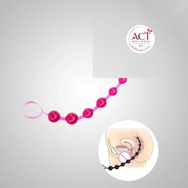 10 Anal Beads Backyard Jelly Plug - Buy Online in India | act wellness - view 1