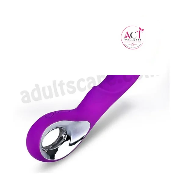 10 Multi-speed G-spot Waterproof Silicone Rechargeable Vibrator - Product Gallery View 2 | act wellness