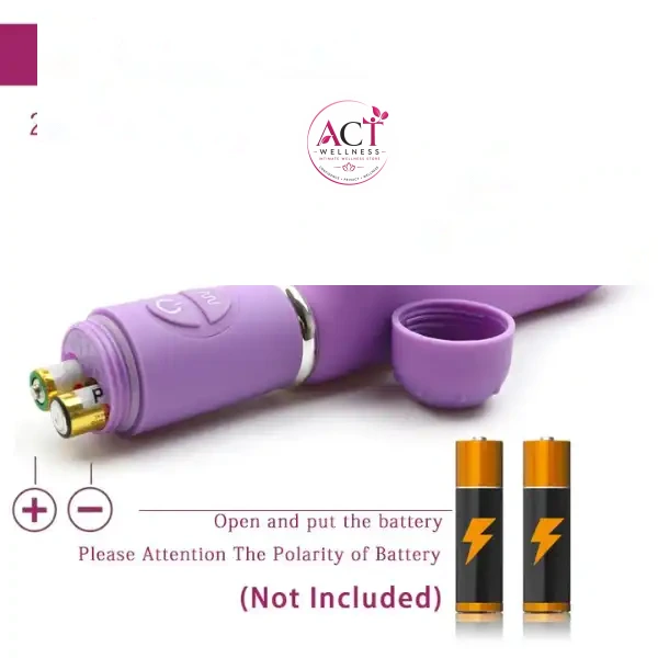 10 Speed Waterproof Rabbit Vibrator - Product Gallery View 4 | act wellness