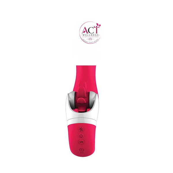 12 Speed Rotation Oral Sex Tongue Licking Toy G Spot Vibrators - Product Gallery View 4 | act wellness