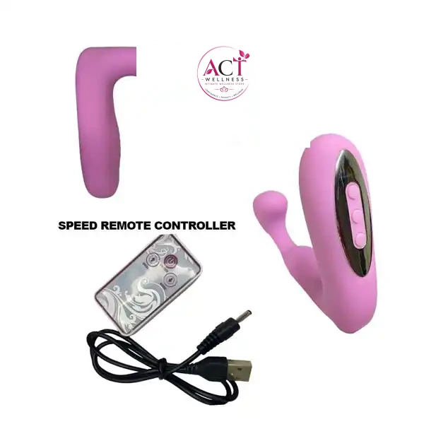 12 Speeds Prostate Massager usb Recharge & Remote Control - Product Gallery View 3 | act wellness