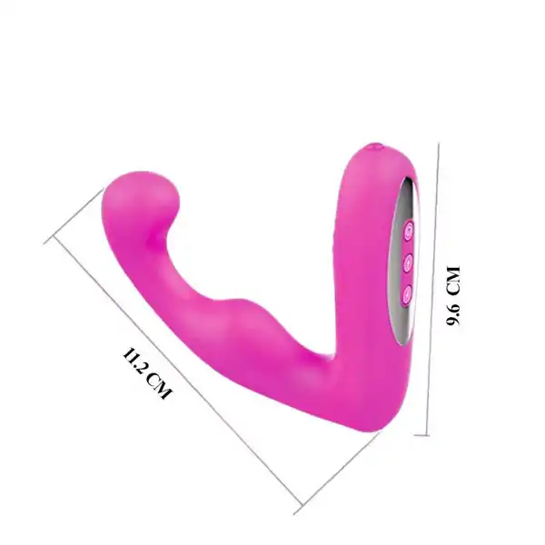 12 Speeds Prostate Massager usb Recharge & Remote Control - Product Gallery View 4 | act wellness