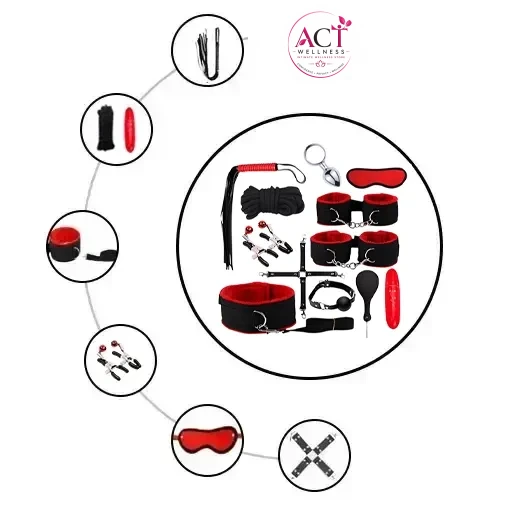 12PCS BDSM Couple Kit - Product Gallery View 2 | act wellness
