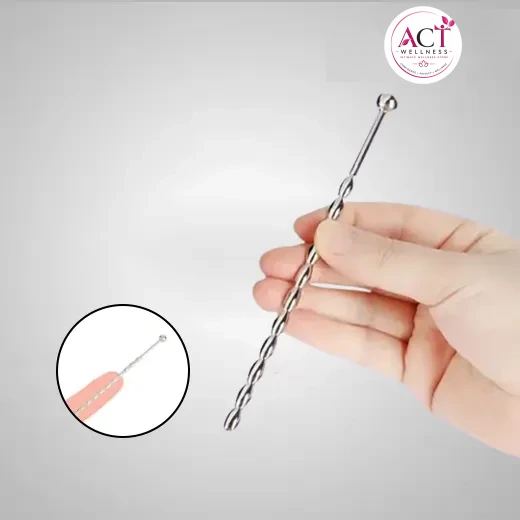 150mm Stainless Steel Male Urethral Penis Plug Dilator - Buy Online in India | act wellness - view 1