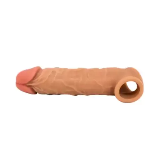 Reusable Silicone Penis Extender Male Condom Sleeve - Product Gallery View 3 | act wellness