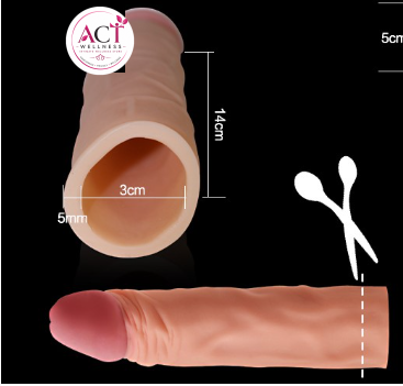 2 Extra Inches Penis Sleeve - Product Gallery View 4 | act wellness