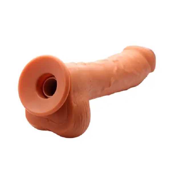 2 in 1 Chocho Soft Dildo With Vibrating Bullet - Product Gallery View 3 | act wellness