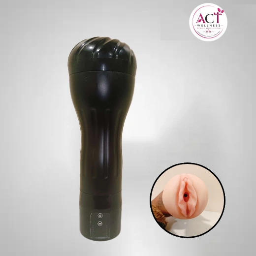 20 Frequency Vibration Masturbator - Buy Online in India | act wellness - view 1