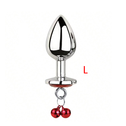 3 Pcs Luxury Round Shaped Anal Butt Plug With Clamps - Product Gallery View 2 | act wellness