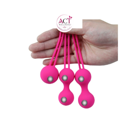 3 Piece Set Exercise Kegel Balls - Product Gallery View 2 | act wellness