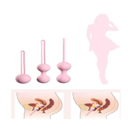 3 Piece Set Exercise Kegel Balls - Product Gallery View 4 | act wellness
