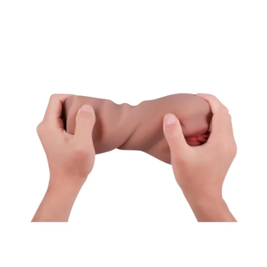 3D 2 in 1 Realistic Pocket Pussy Male Masturbator - Product Gallery View 3 | act wellness