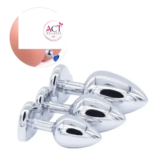 3Pcs Heart Shaped Anal Training kit - Product Gallery View 3 | act wellness