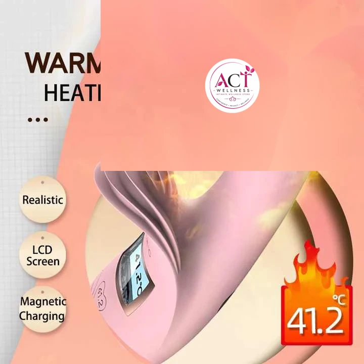 41.2 C intelligent wand multiple tongue G spot rabbit vibrator - Product Gallery View 5 | act wellness