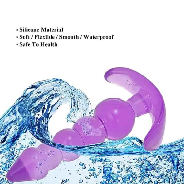 5 Beads Anal Jelly Plug - Product Gallery View 2 | act wellness