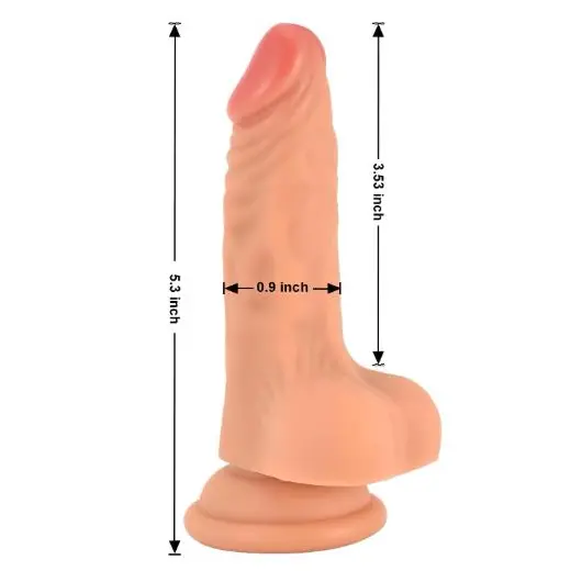 5 inch Desi Strapon dildo - Product Gallery View 2 | act wellness