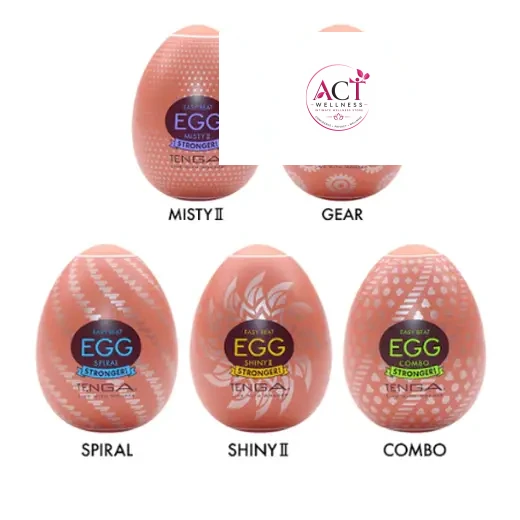 5 pcs Tenga Easy Beat Egg Masturbator - Product Gallery View 3 | act wellness