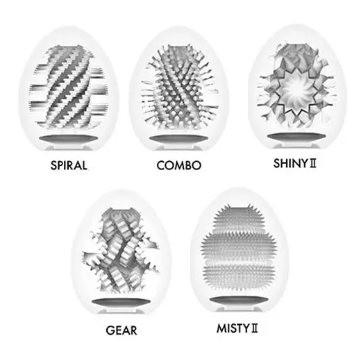 5 pcs Tenga Easy Beat Egg Masturbator - Product Gallery View 4 | act wellness