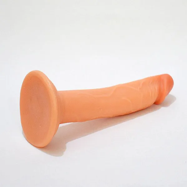 7.2 inches Real Flesh Without Balls Dildo skin - Product Gallery View 2 | act wellness