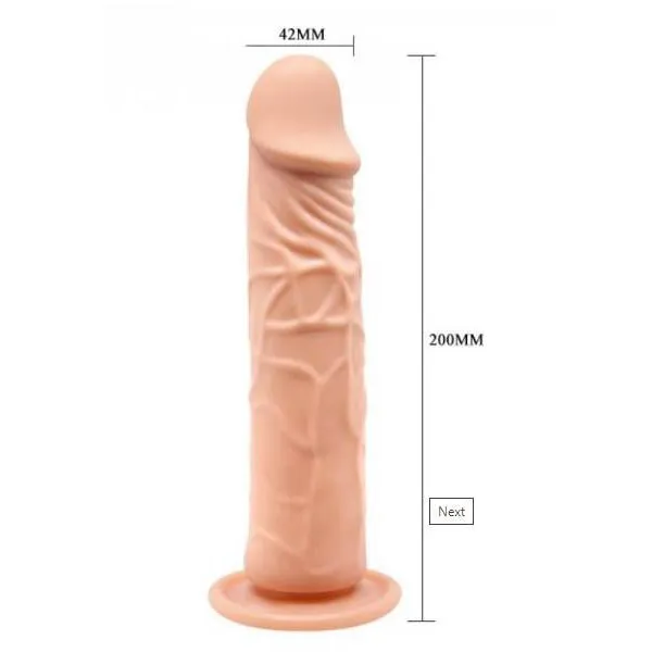7.8 Dildo With Strong Suction Cup - Product Gallery View 3 | act wellness