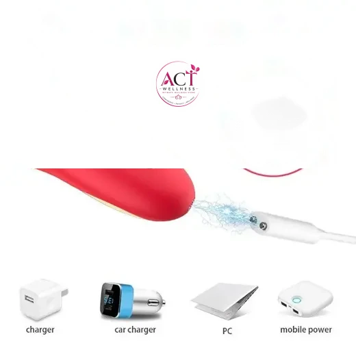 7 Frequency Tickling Sucking Vibration Tongue Three Point Sex Toy For Women - Product Gallery View 3 | act wellness