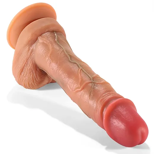7 Inch Liquid Realistic Dildo - Product Gallery View 3 | act wellness