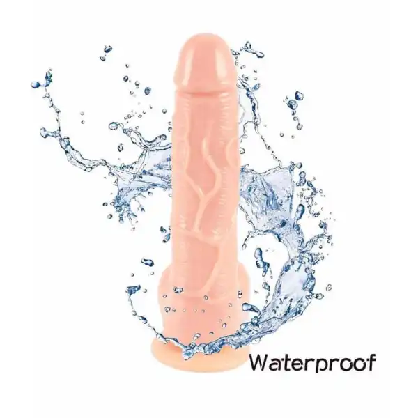 7 inch Realistic Vibrating Dildo with Suction Cup - Product Gallery View 4 | act wellness
