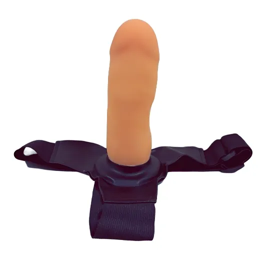 7 Inch Smooth Large Hollow Dildo With Belt - Product Gallery View 2 | act wellness