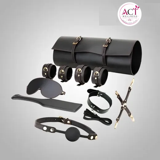 7 Pcs New Luxury Bdsm Kit - Buy Online in India | act wellness - view 1