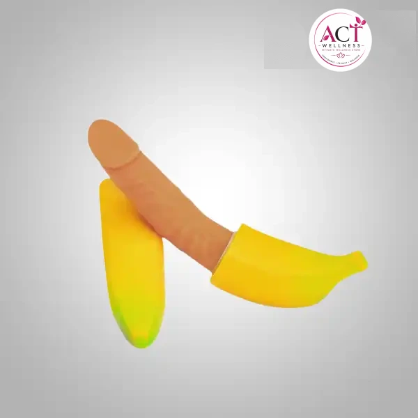 7 Speed Banana Vibrator Realistic Dildo - Buy Online in India | act wellness - view 1