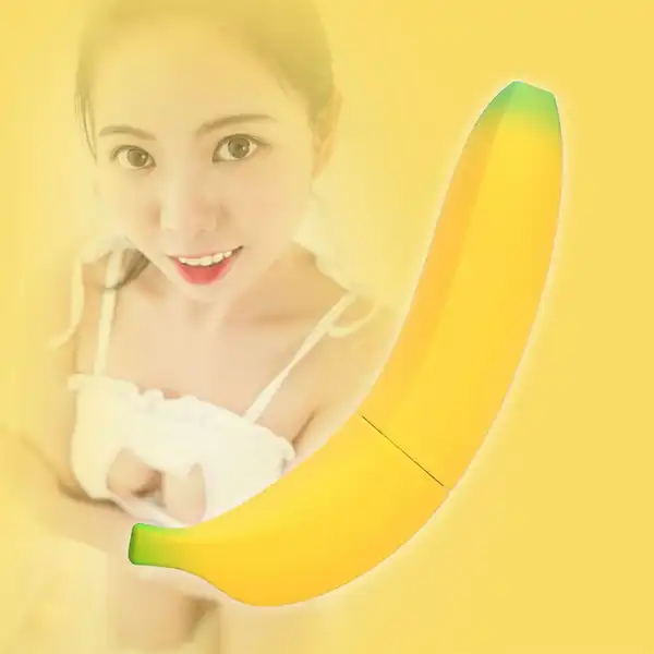 7 Speed Banana Vibrator Realistic Dildo - Product Gallery View 3 | act wellness
