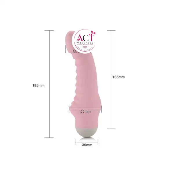 7 Speeds USB Rechargeable Intelligent Vibrator - Product Gallery View 2 | act wellness