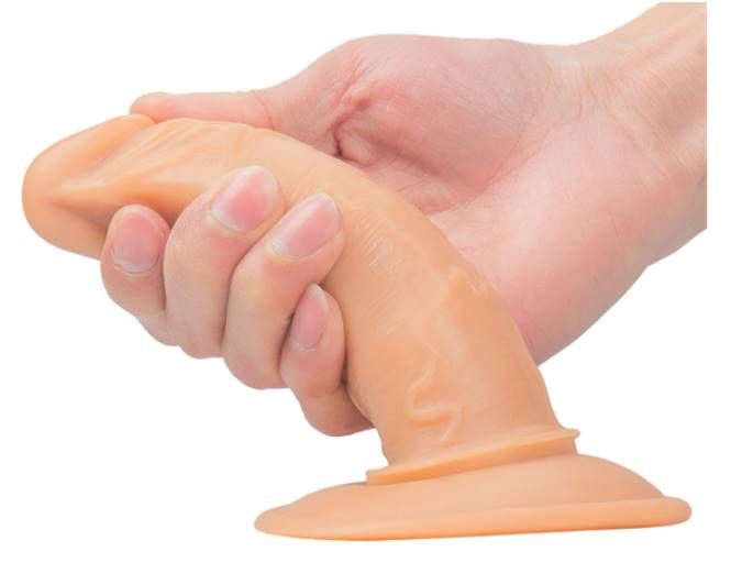 7.5 Inch Strong Suction Dildo Without Balls - Product Gallery View 2 | act wellness