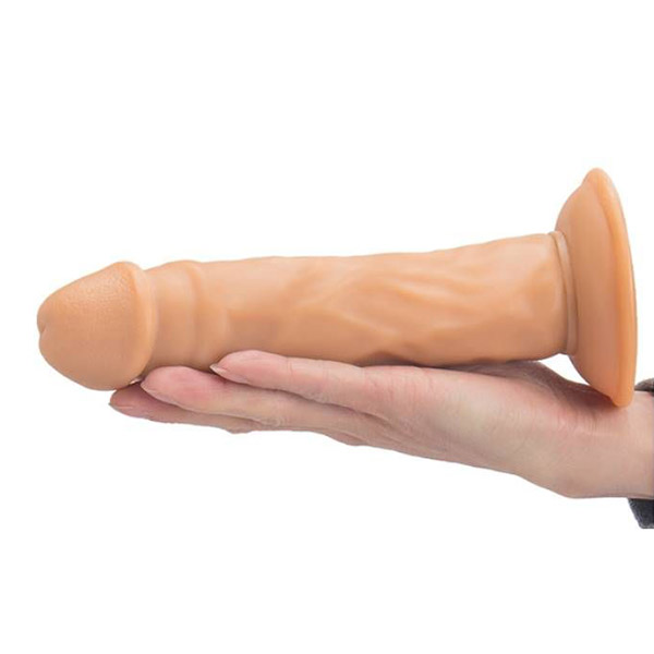 8.5 Inch Thick Strong Suction Dildo Without Balls - Product Gallery View 3 | act wellness