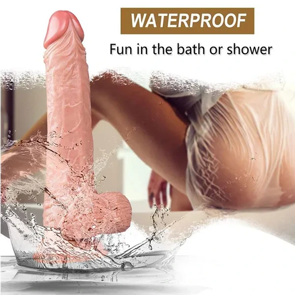 8 inch Perfect Size Strong Dildo - Product Gallery View 4 | act wellness