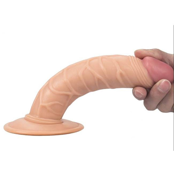 8 Inch Strong Suction Dildo Without Balls - Product Gallery View 2 | act wellness