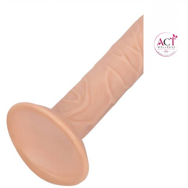 8 Inch Strong Suction Dildo Without Balls - Product Gallery View 3 | act wellness