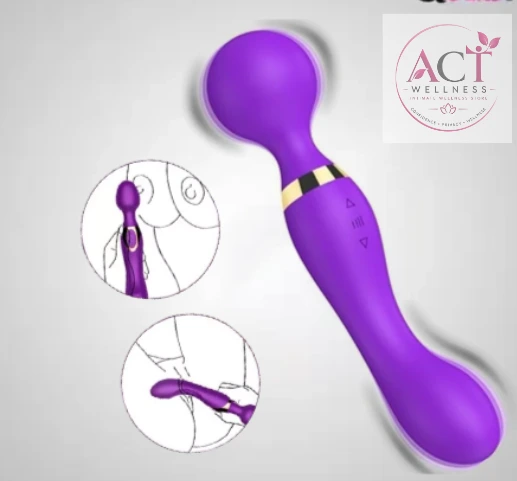G-Spot Clitoral Multi Vibrating Wand Massager - Product Gallery View 5 | act wellness