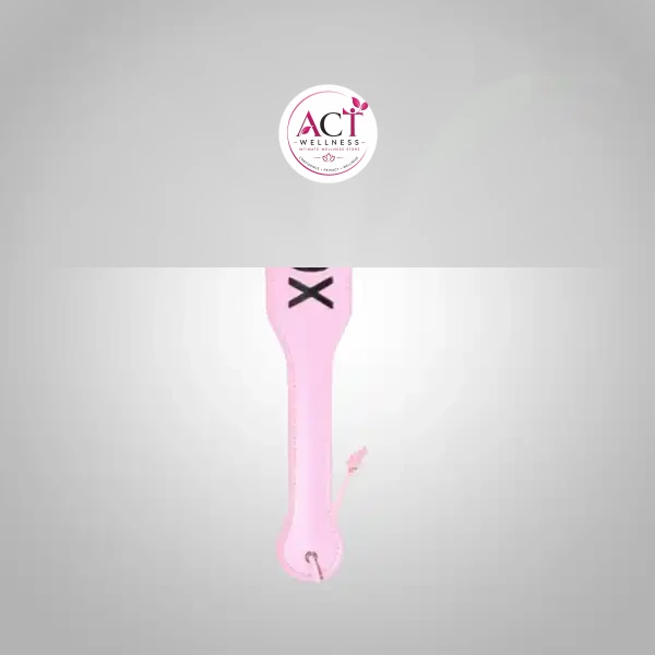 Adult Game PU Leather Hand Shank Whip (Pink /Black) - Buy Online in India | act wellness - view 1