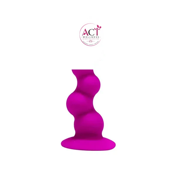 Anal Beads Plug with Suction Cup For Women Men Gay - Product Gallery View 4 | act wellness