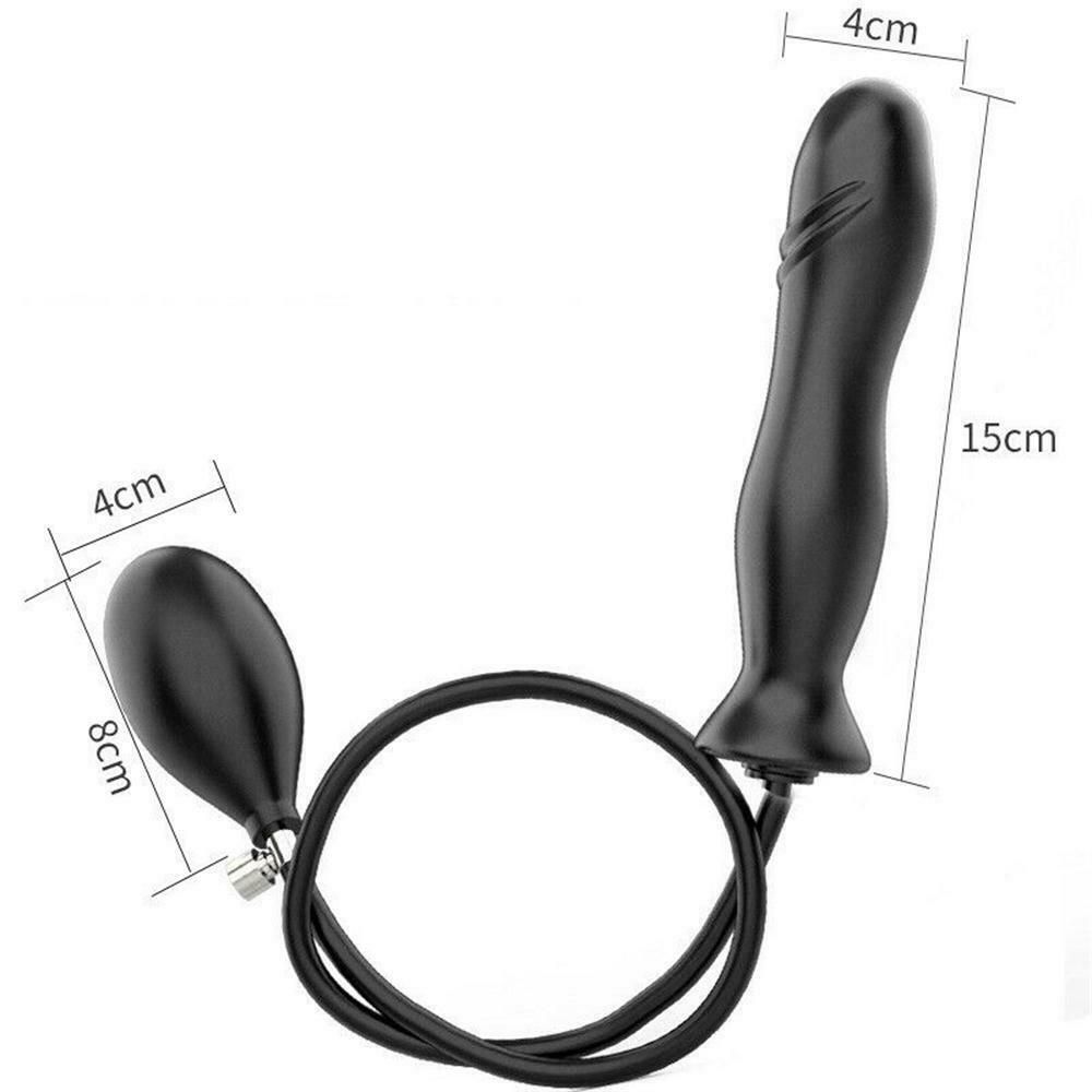 Waterproof Extra Large Inflatable Anal Butt Plug Dildo - Product Gallery View 4 | act wellness