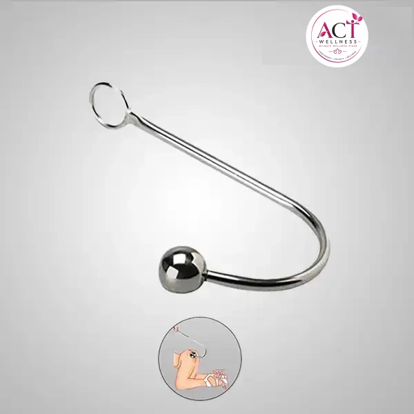 Anal Hook Ball Restraints Stainless Steel - Buy Online in India | act wellness - view 1
