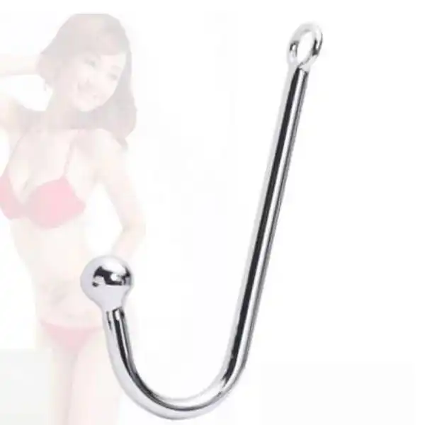 Anal Hook Ball Restraints Stainless Steel - Product Gallery View 3 | act wellness