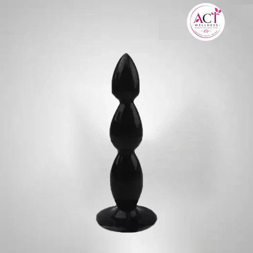 3 Bead Anal Plug Soft Jelly - Buy Online in India | act wellness - view 1