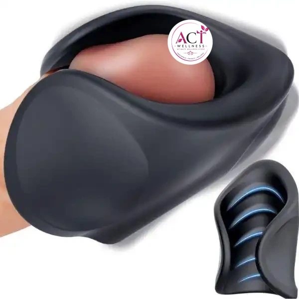 App Control Glans Trainer Vibrator Head Penis Massager - Product Gallery View 4 | act wellness