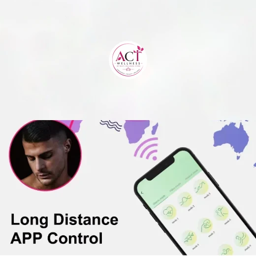 App Control Long Distance Couple Vibrator - Product Gallery View 2 | act wellness