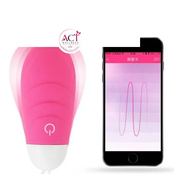 App Wireless Jumping Egg Vibrator with Smart Phone Application - Product Gallery View 3 | act wellness