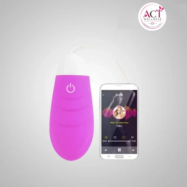 App Wireless Jumping Egg Vibrator with Smart Phone Application - Product Gallery View 4 | act wellness