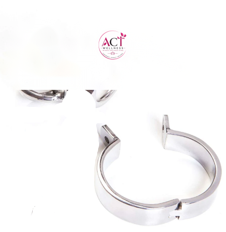 Attica Chastity Cage Lock For Men - Product Gallery View 2 | act wellness